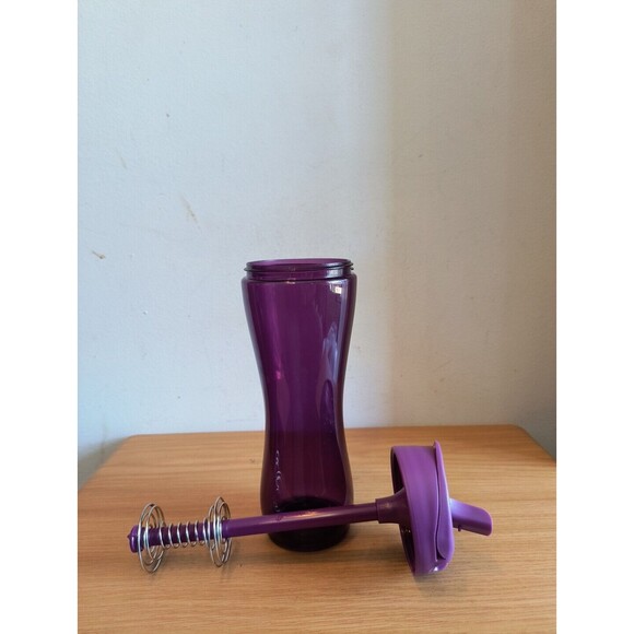 trimr 20 oz Purple Shaker Bottle for Exercising, Running, and Camping Carousell - Picture 6 of 7